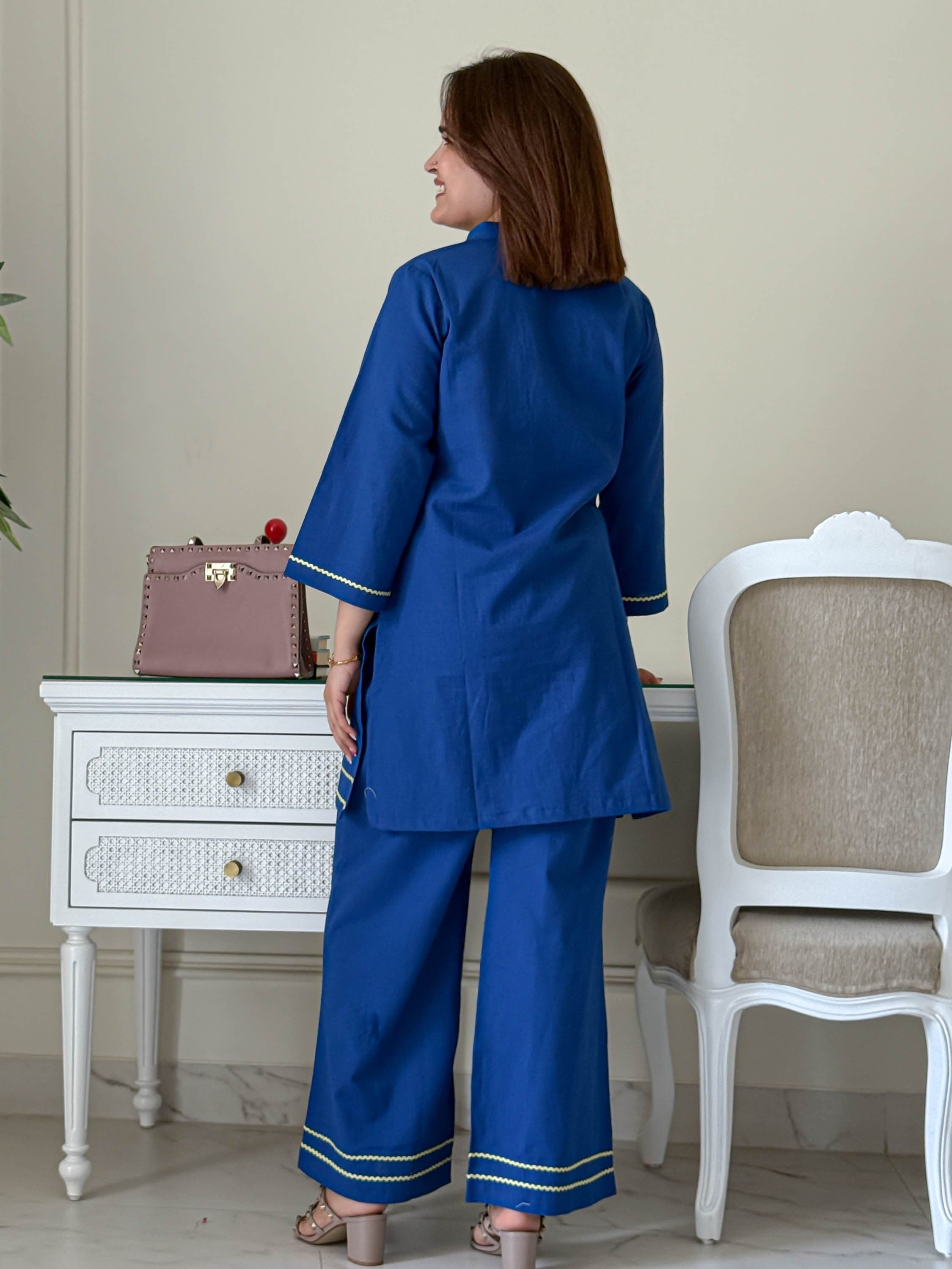 Elegant Embroidered Co-ord Set