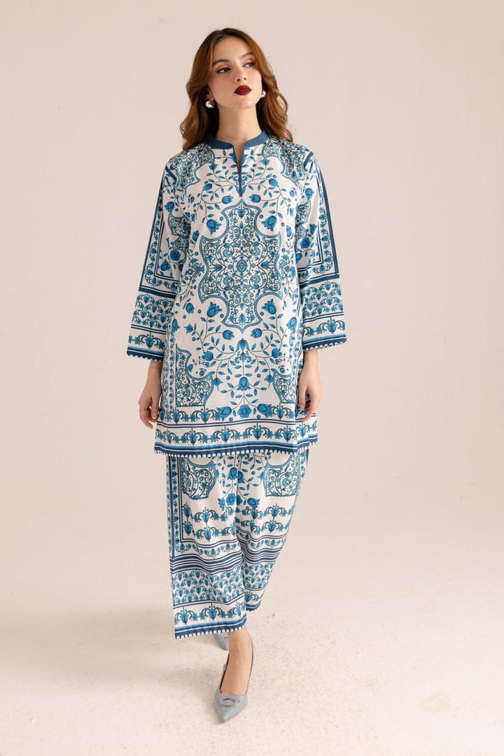 Ornate Printed Straight Kurta & Pants Set – Artistic Everyday Wear