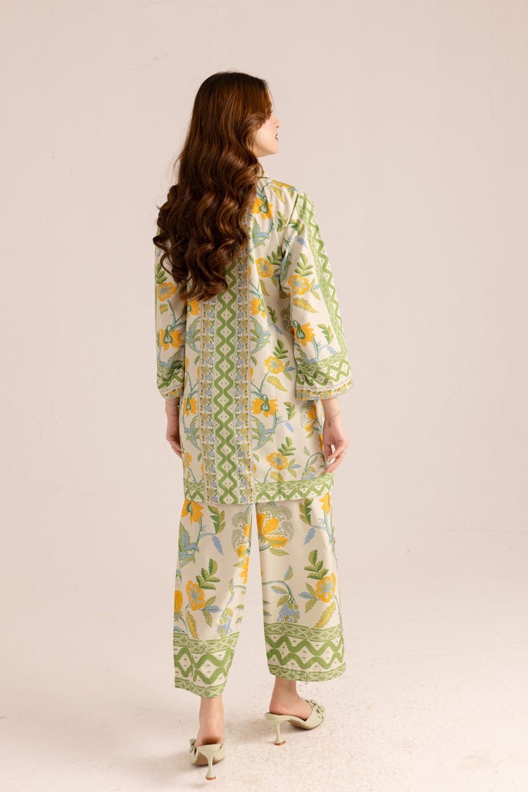 Ornate Printed Straight Kurta & Pants Set – Artistic Everyday Wear