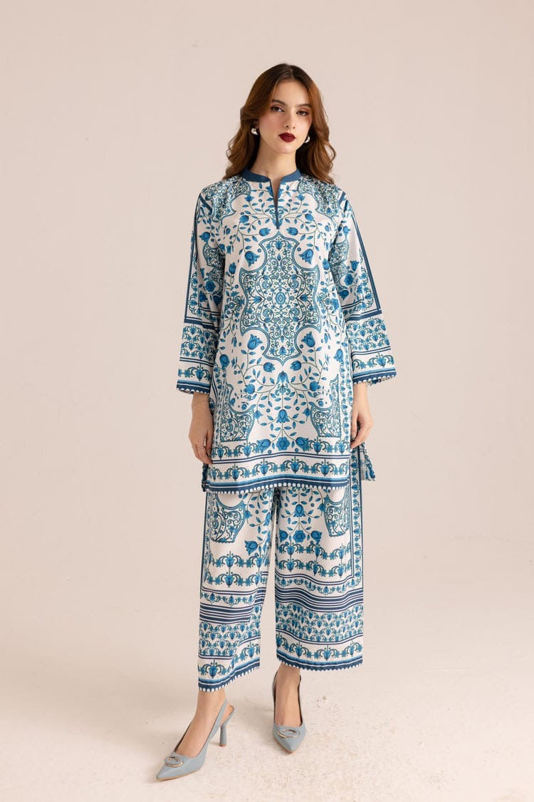 Ornate Printed Straight Kurta & Pants Set – Artistic Everyday Wear