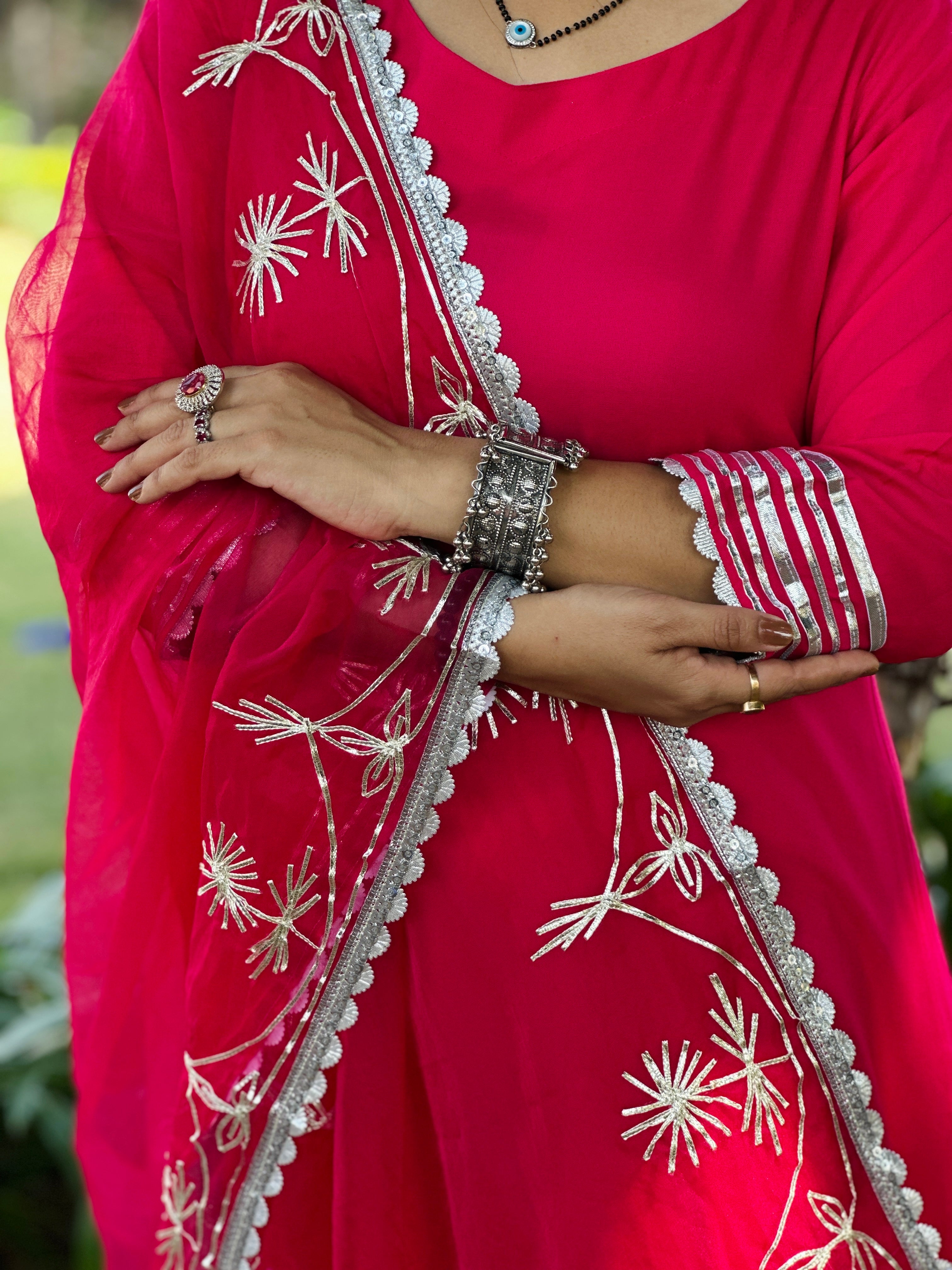 The Gulaal Anarkali Set