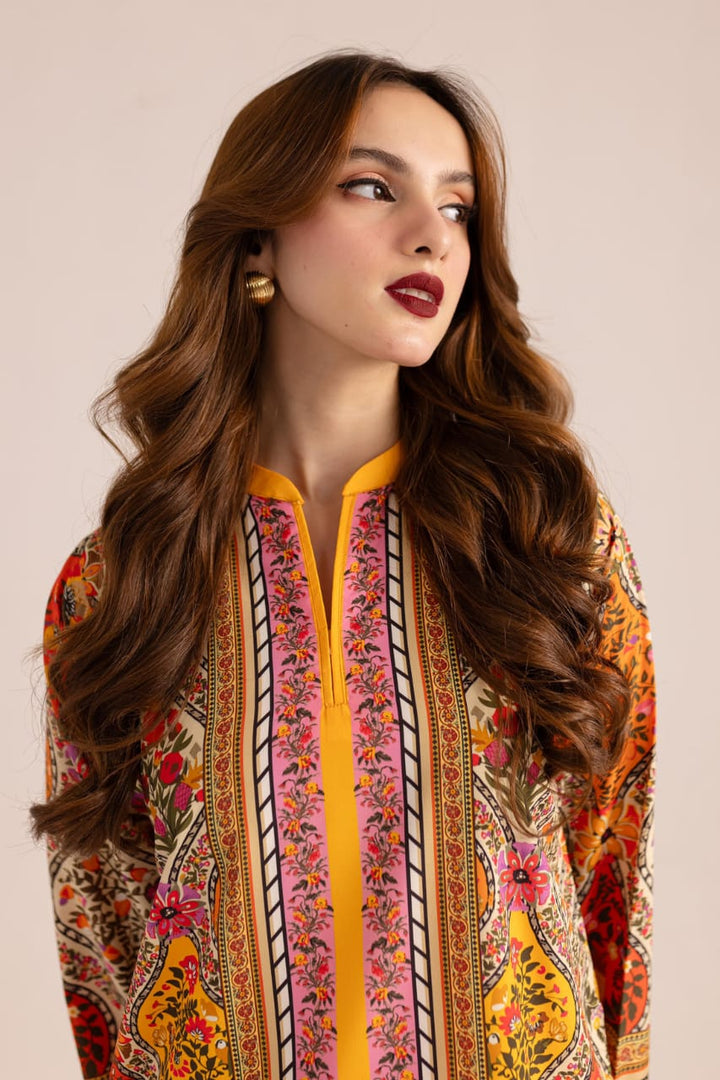 Printed Co-ord Set – Contemporary Ethnic Charm
