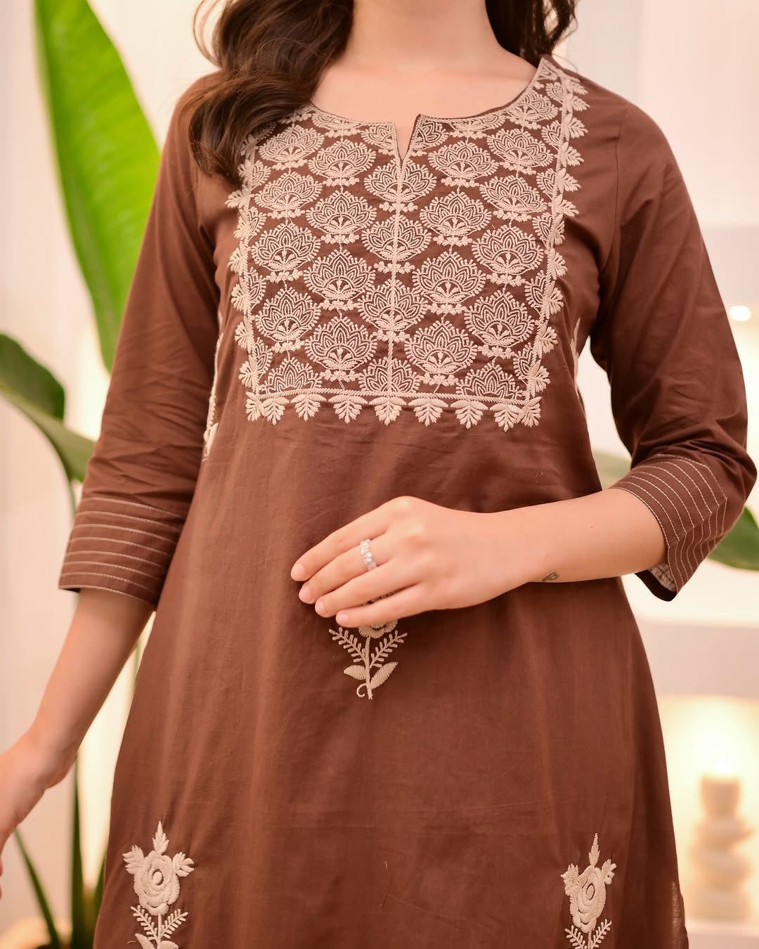 Elegant Embroidered Kurta Set with Dupatta