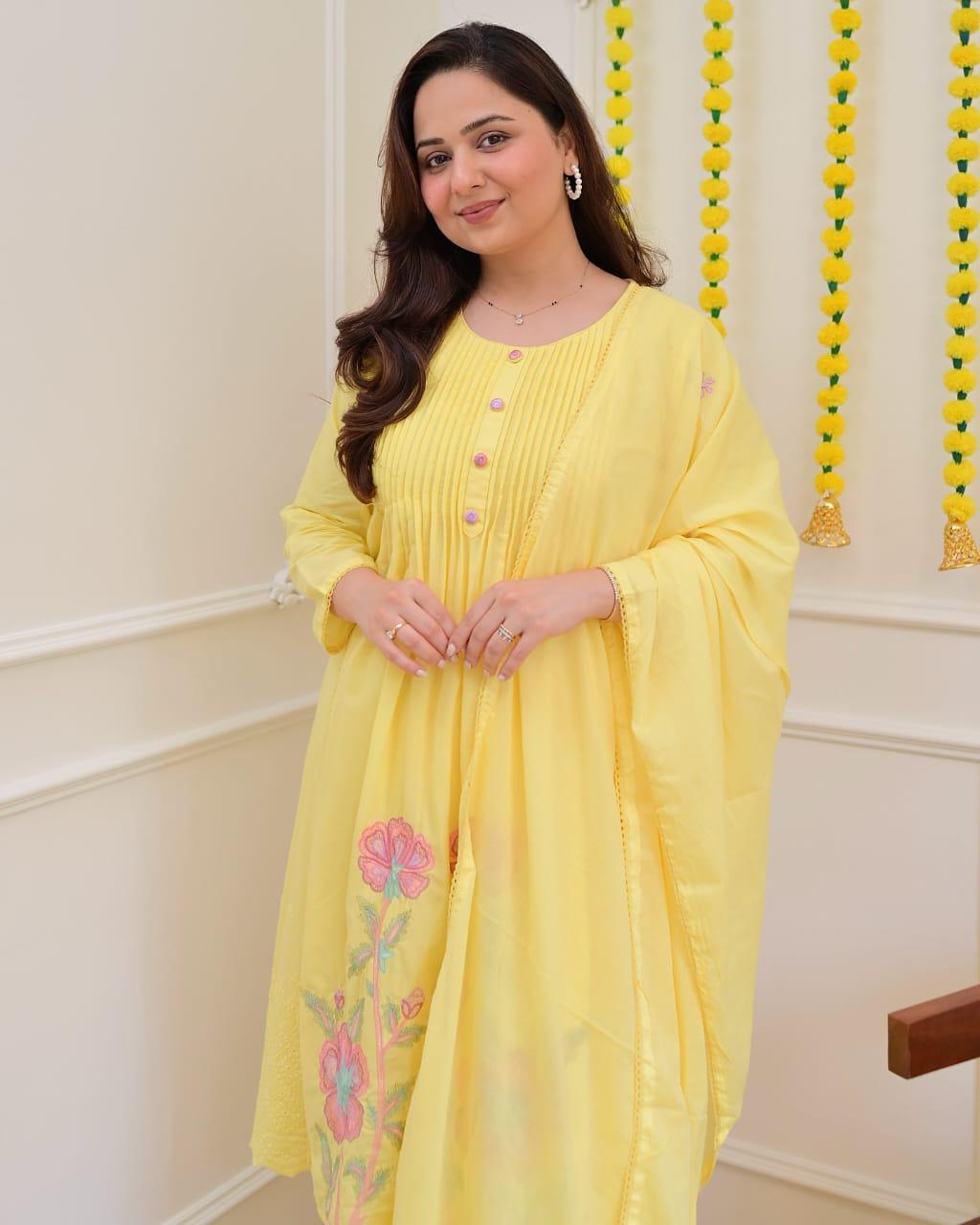 The Sunshine Yellow Kurta Set
