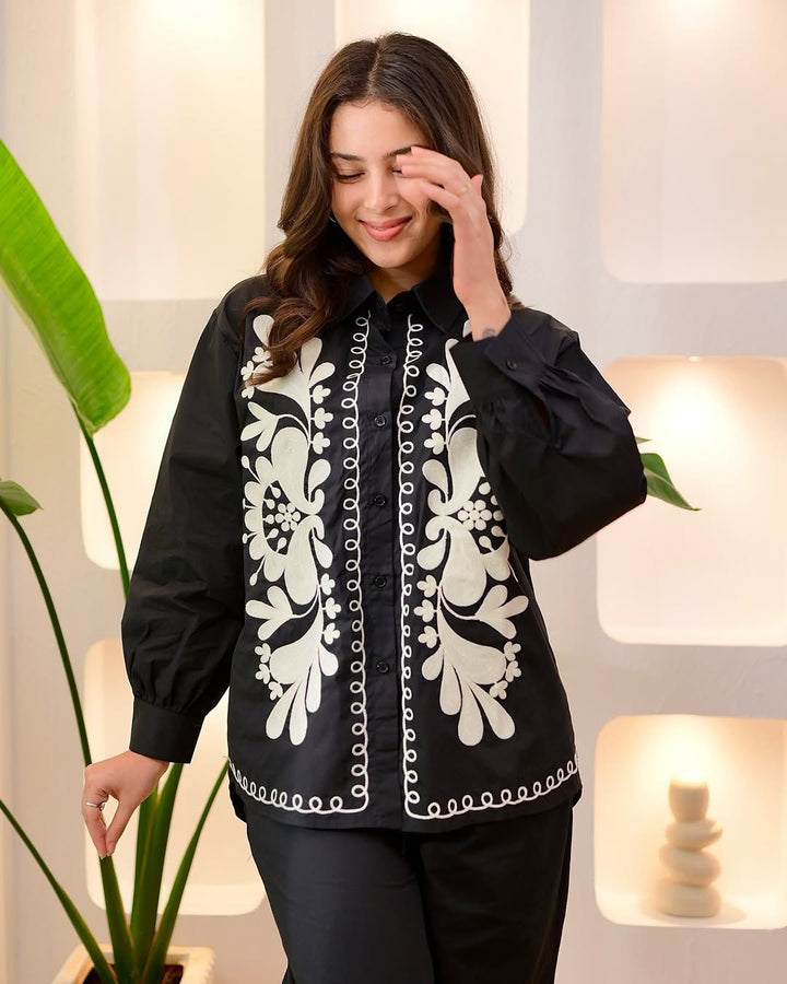 High-Contrast Embroidery