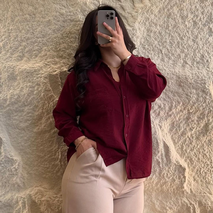 The Burgundy & Beige Edit