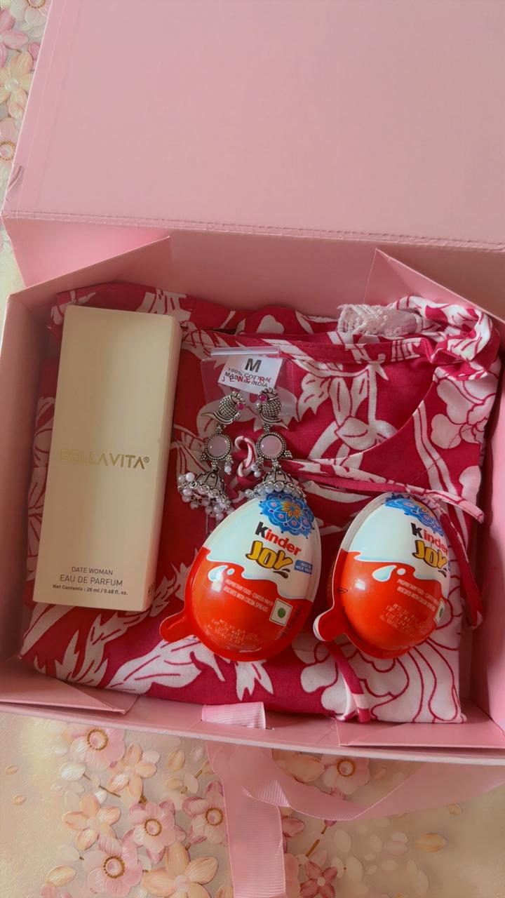 Rasika Valentine Love Hamper – Perfume, Surprise Treats & Style Gift Box