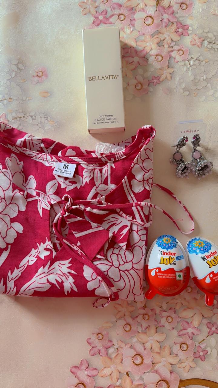 Rasika Valentine Love Hamper – Perfume, Surprise Treats & Style Gift Box